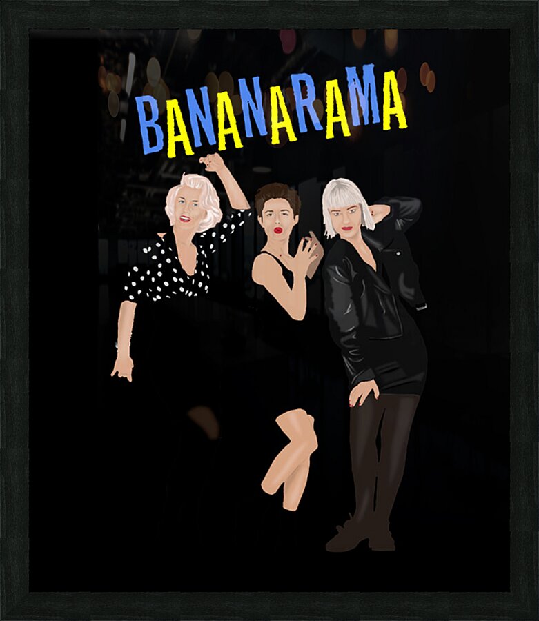 Bananarama 37 Picture Frame print