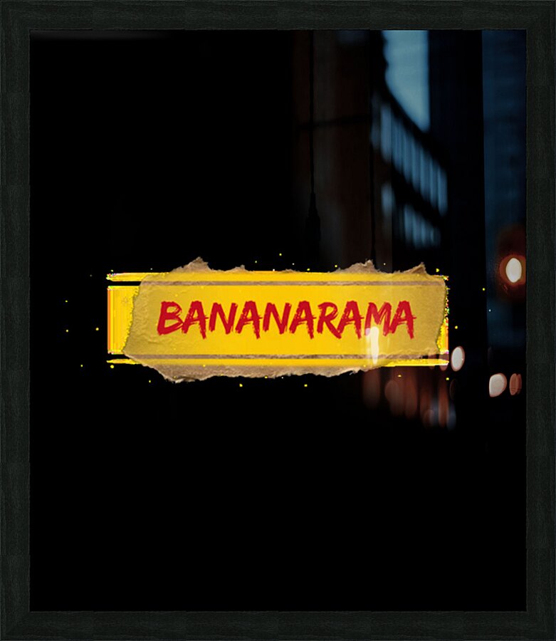 Bananarama 39 Picture Frame print
