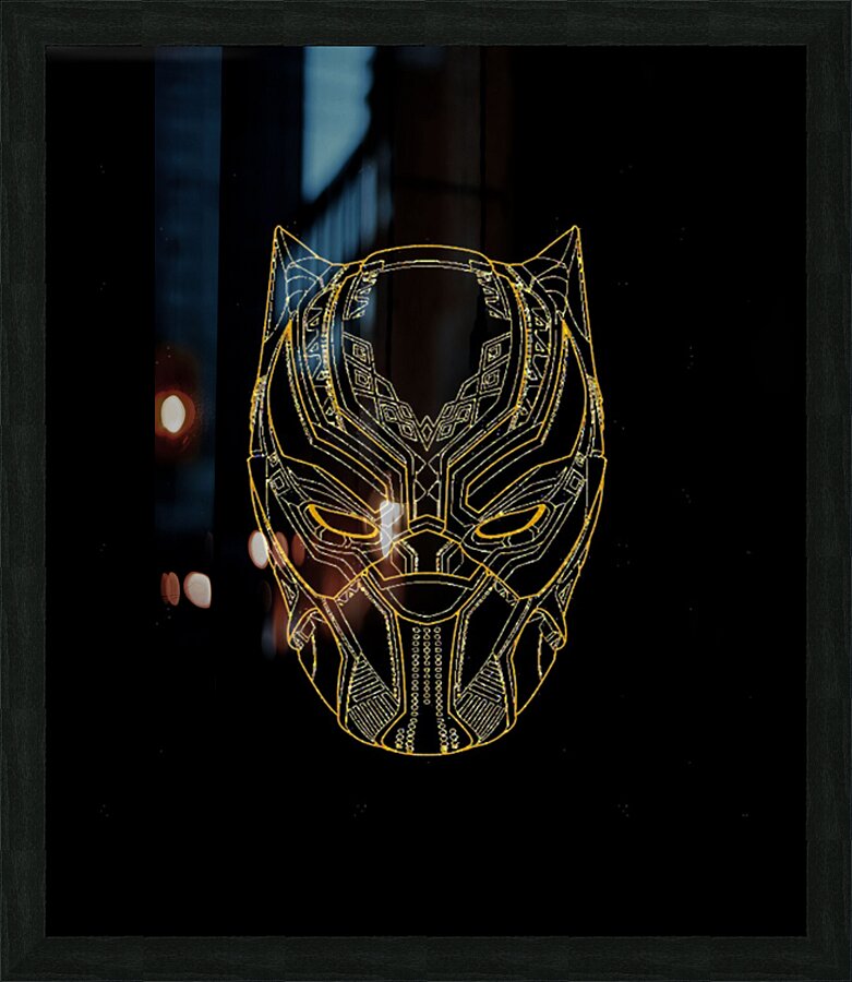 Black Panther 21 Picture Frame print