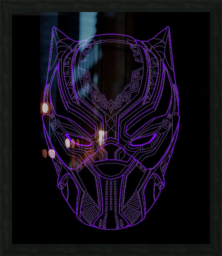 Black Panther 55 Picture Frame print