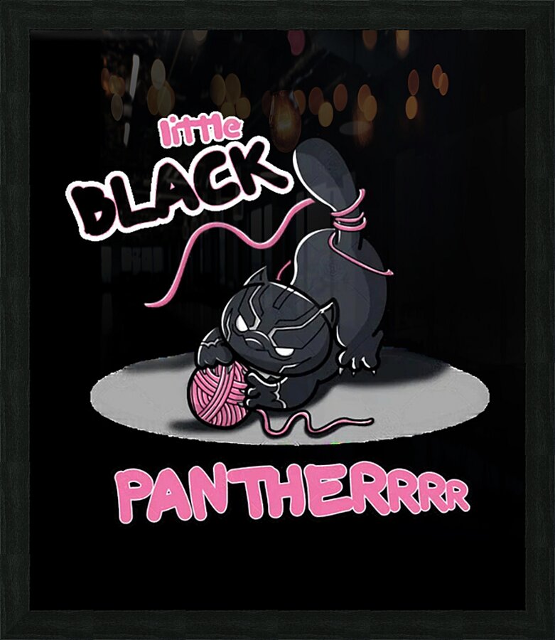 Black Panther 60 Picture Frame print