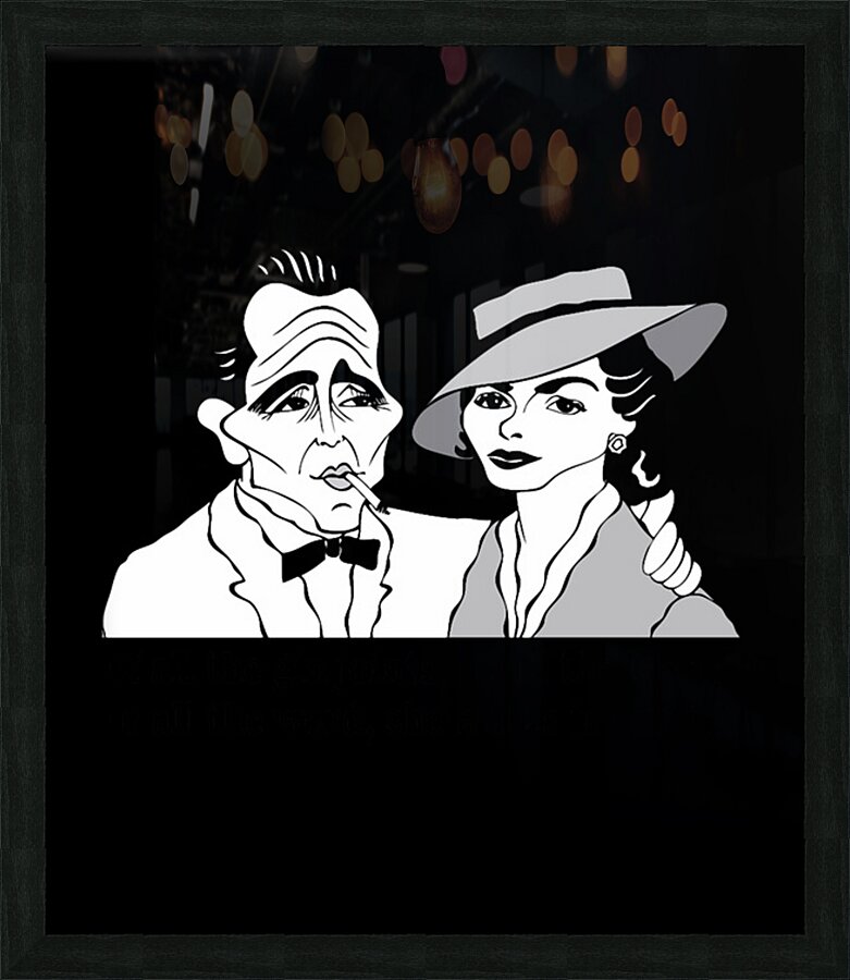 Casablanca 10 Picture Frame print