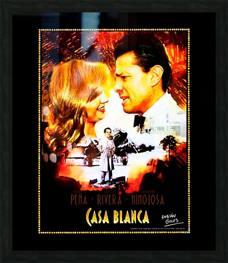 Casablanca 13 Picture Frame print