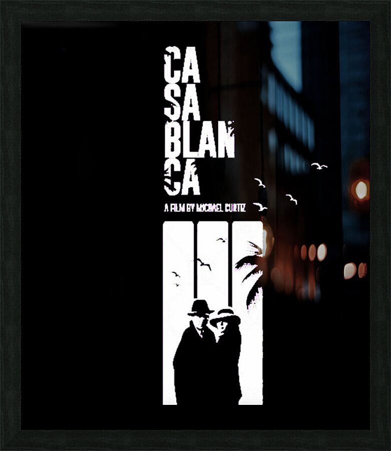 Casablanca 2 Picture Frame print