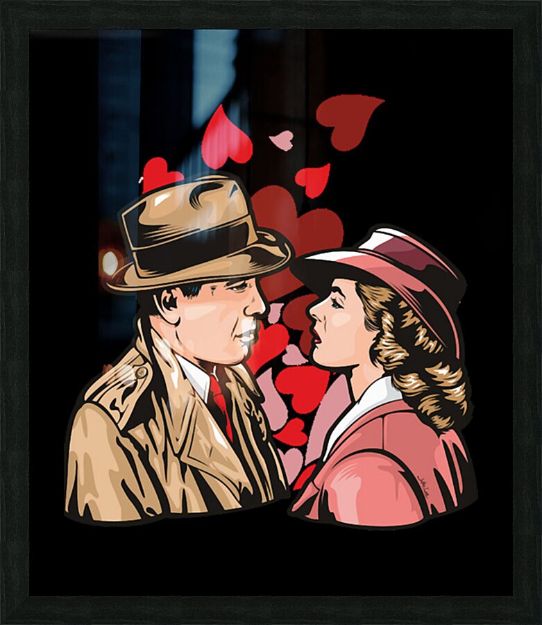 Casablanca 4 Picture Frame print