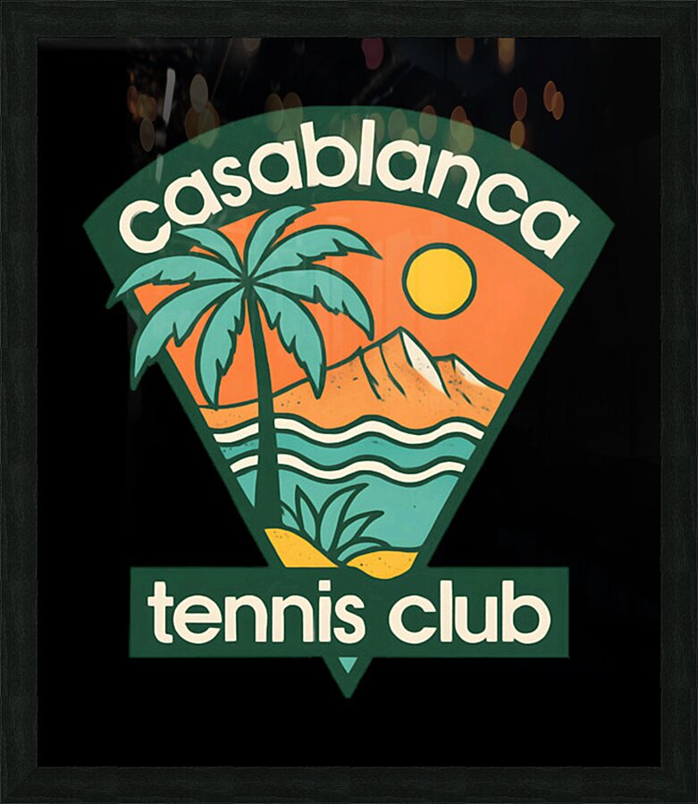 Casablanca 8 Picture Frame print