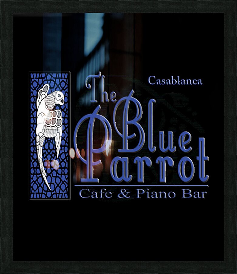 Casablanca 37 Picture Frame print