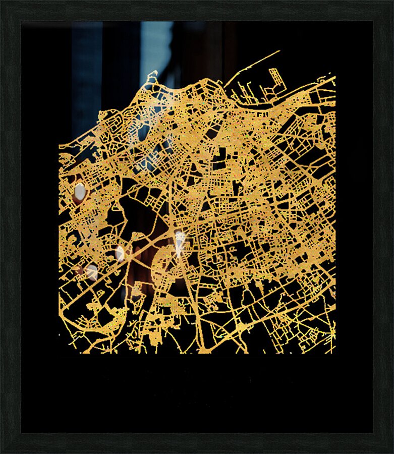 Casablanca 40 Picture Frame print