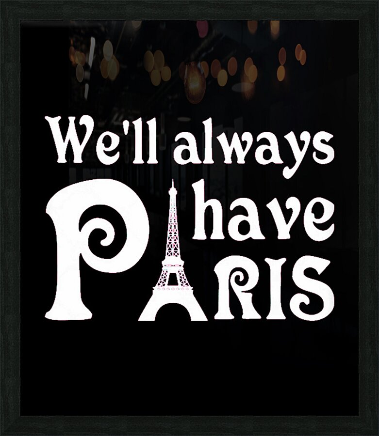 Casablanca 41 Picture Frame print