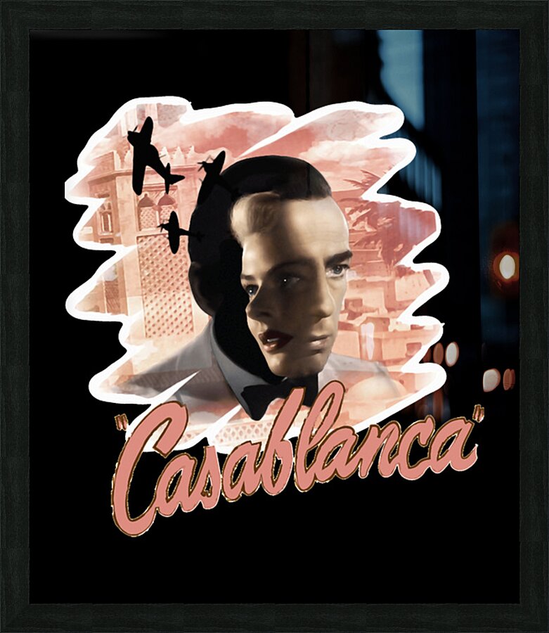 Casablanca 56 Picture Frame print