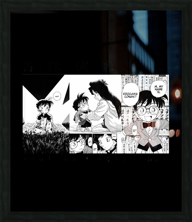 Case Closed 3 Picture Frame print