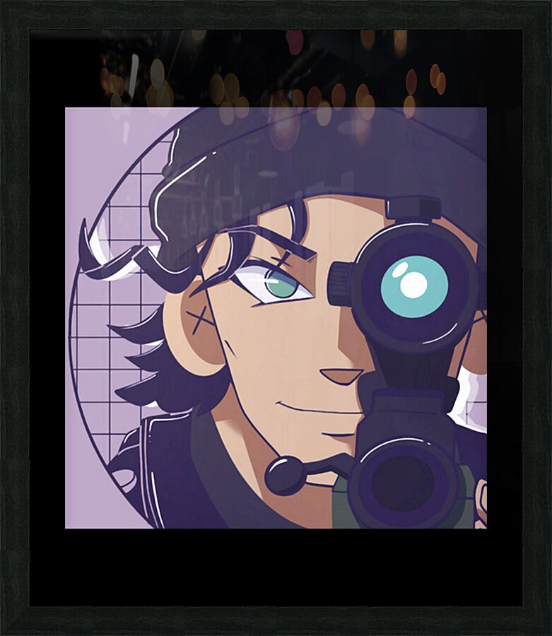 Case Closed 7 Picture Frame print