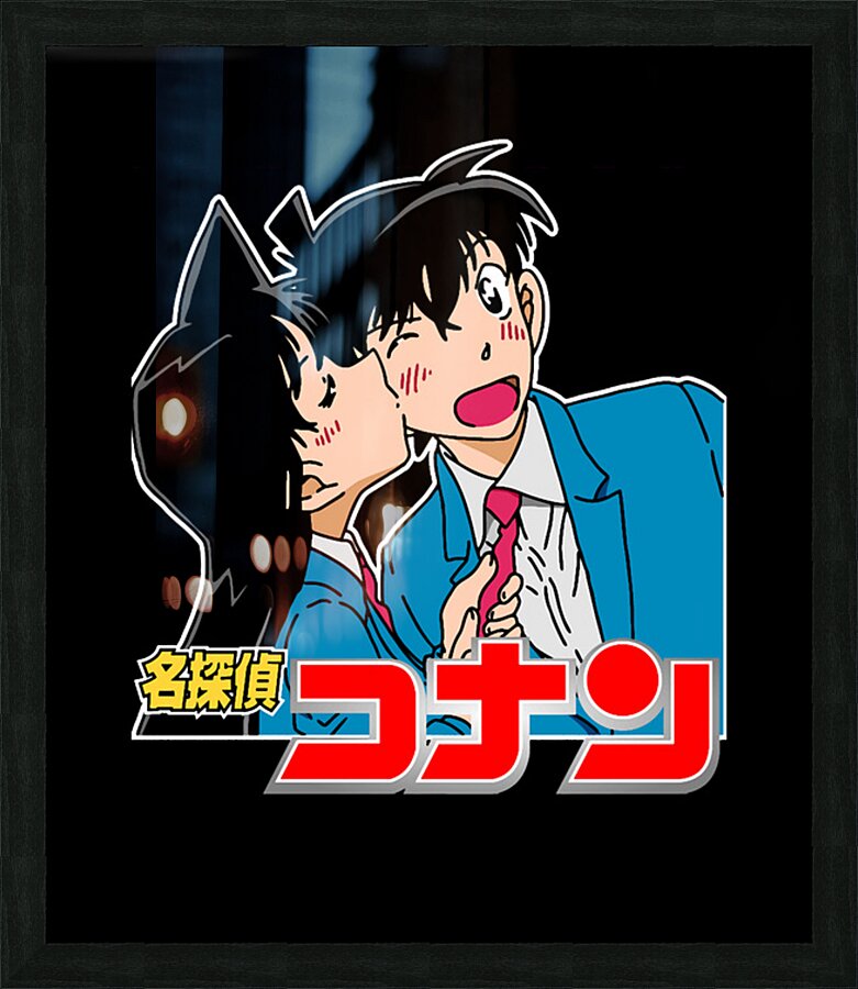 Case Closed 9 Picture Frame print