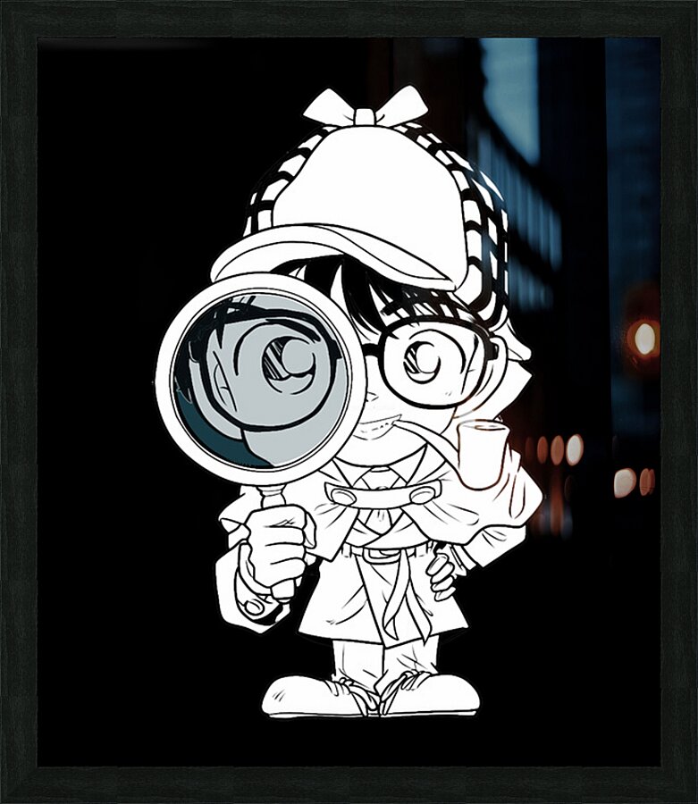Case Closed 12 Picture Frame print