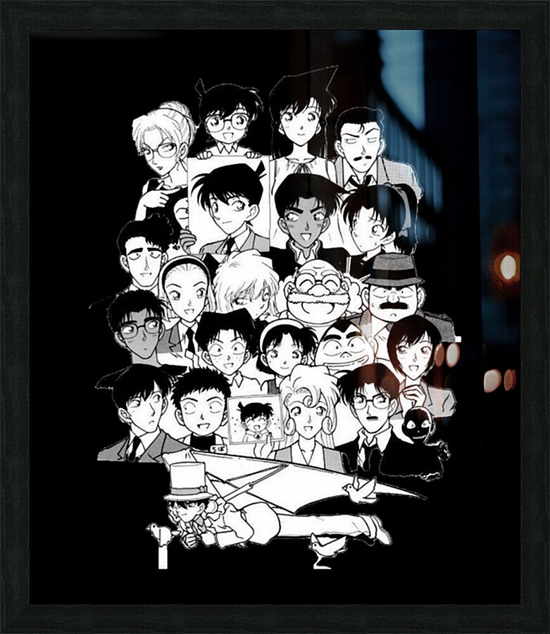 Case Closed 33 Picture Frame print