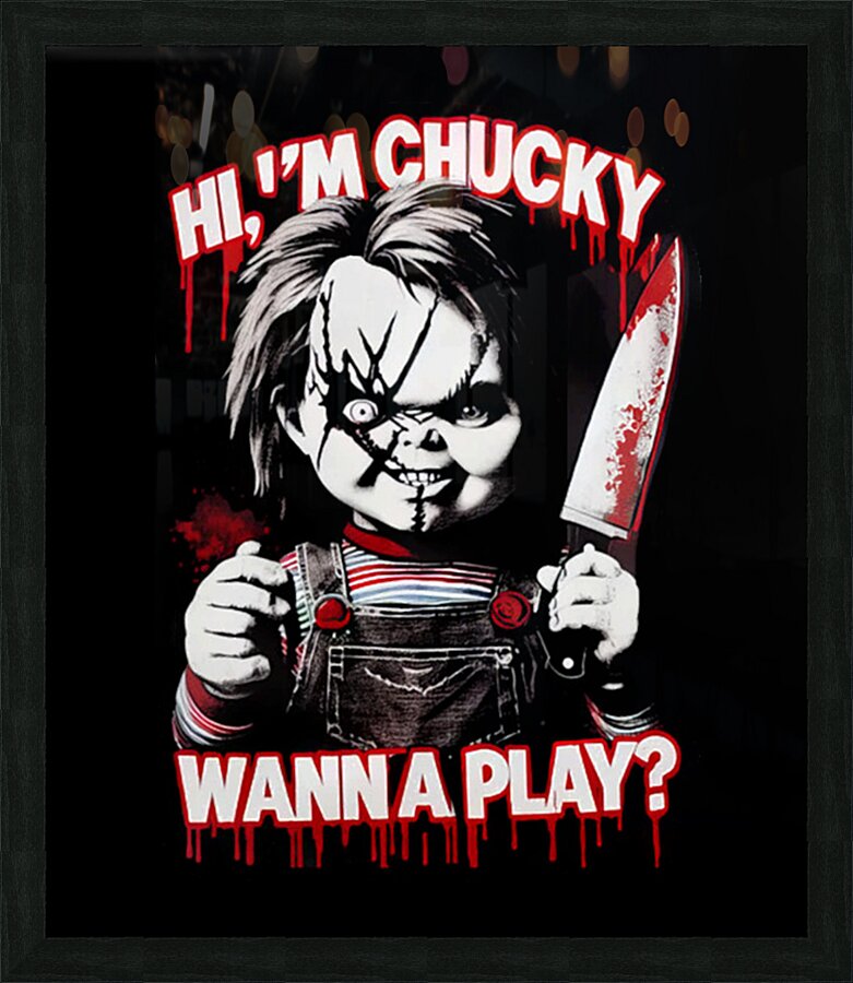 Childs Play 8 Picture Frame print