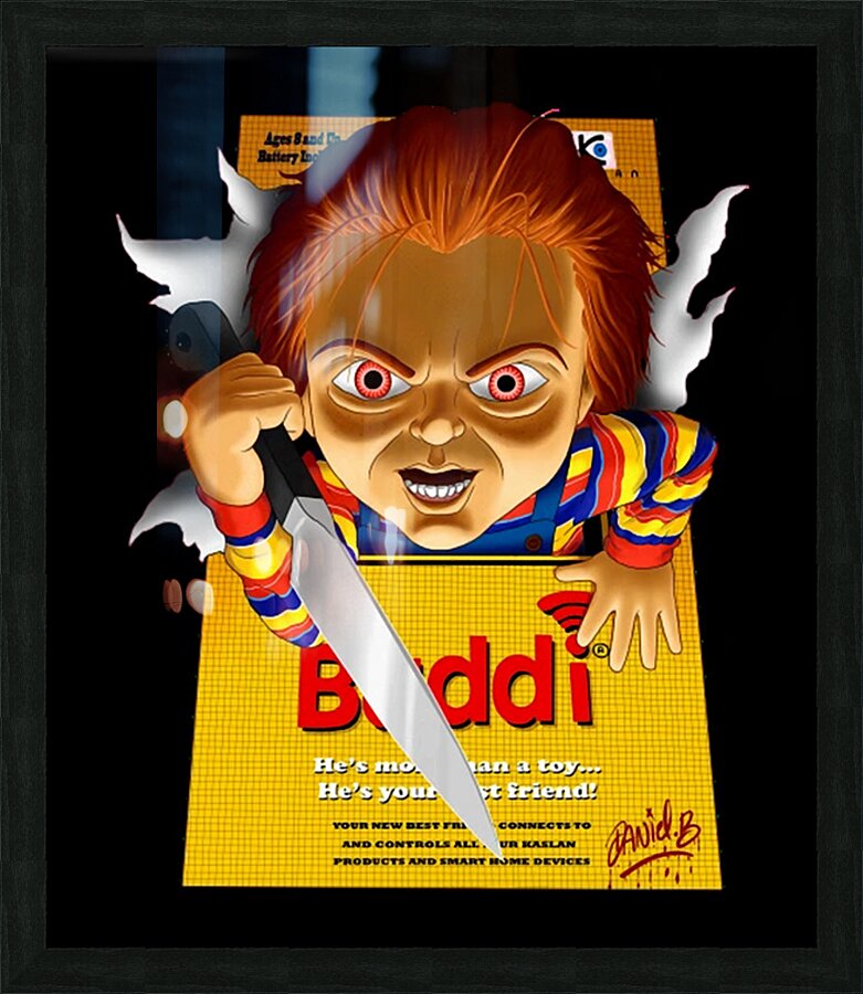 Childs Play 13 Picture Frame print