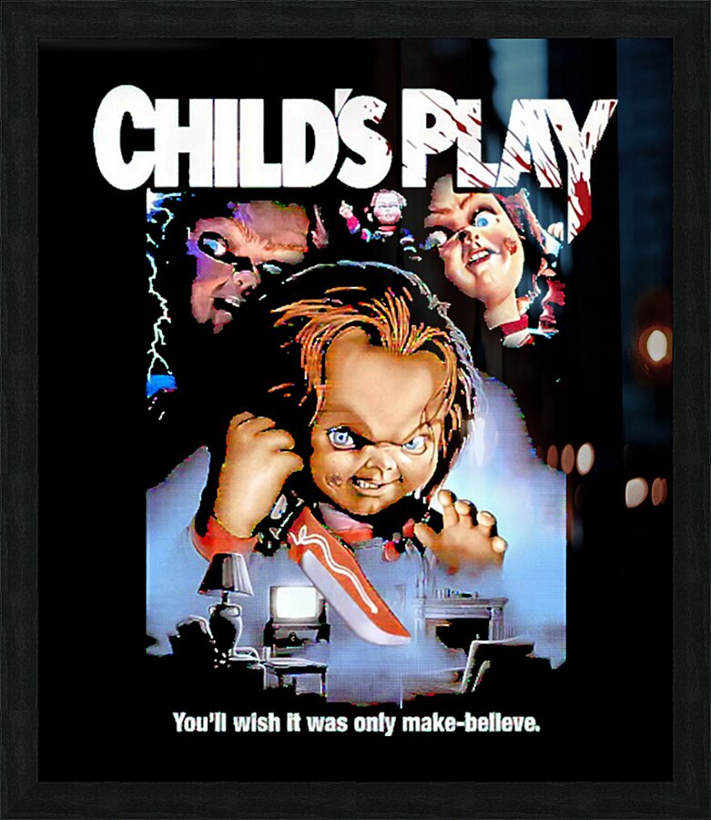 Childs Play 19 Picture Frame print