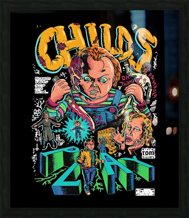 Childs Play 20 Picture Frame print