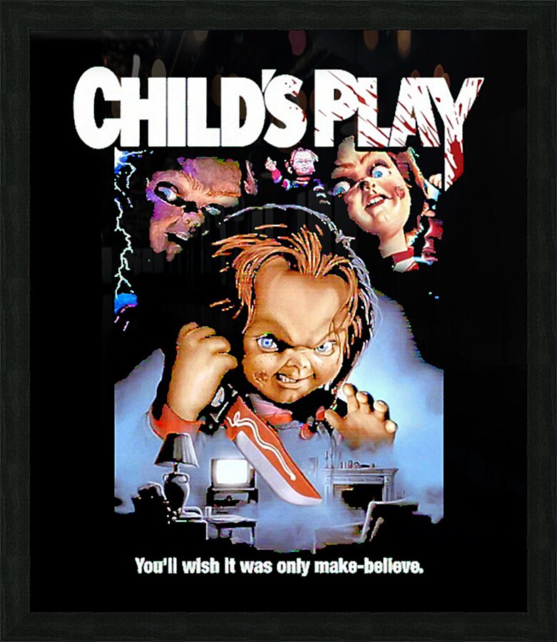 Childs Play 64 Picture Frame print