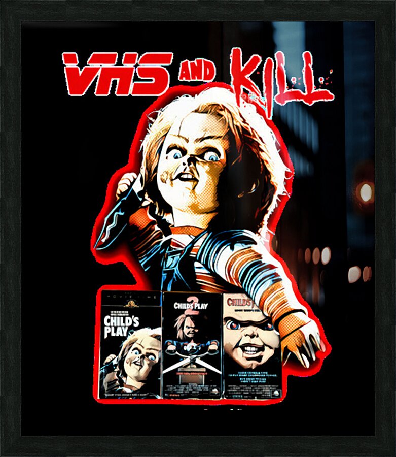 Childs Play 4 Picture Frame print