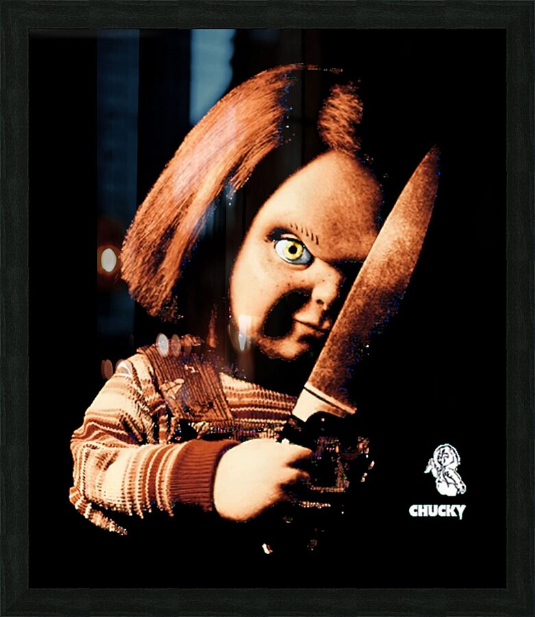 Childs Play 5 Picture Frame print