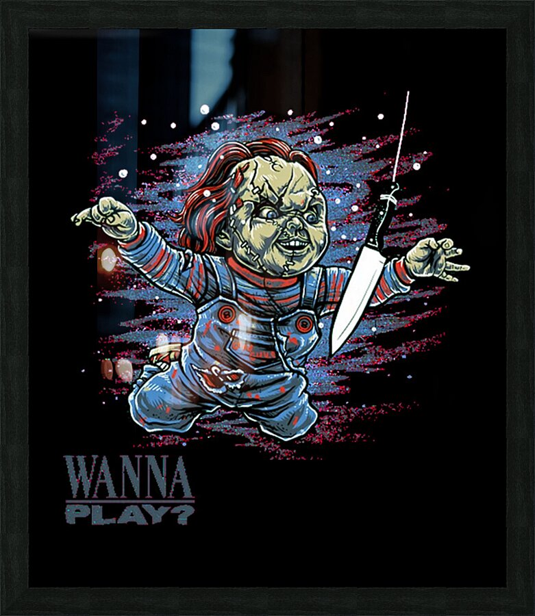 Childs Play 9 Picture Frame print