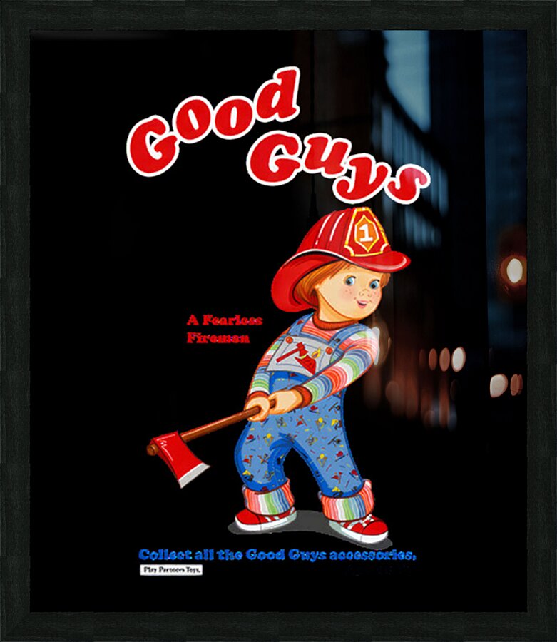 Childs Play 10 Picture Frame print