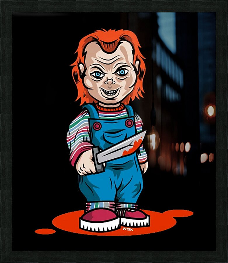 Childs Play 12 Picture Frame print