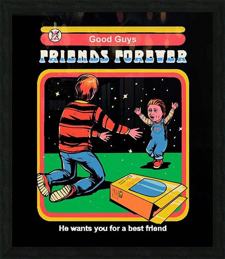 Childs Play 16 Picture Frame print