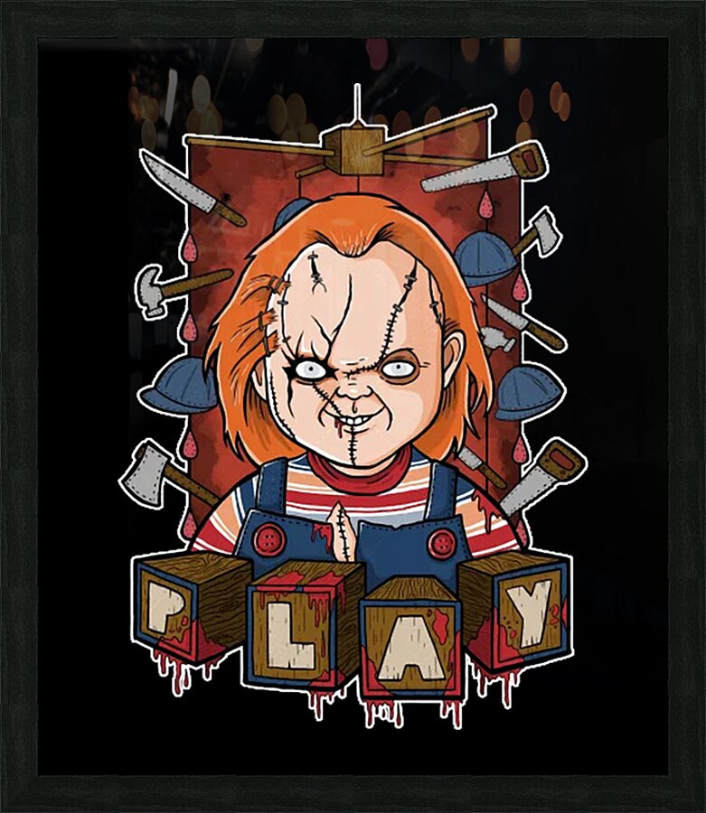 Childs Play 27 Picture Frame print