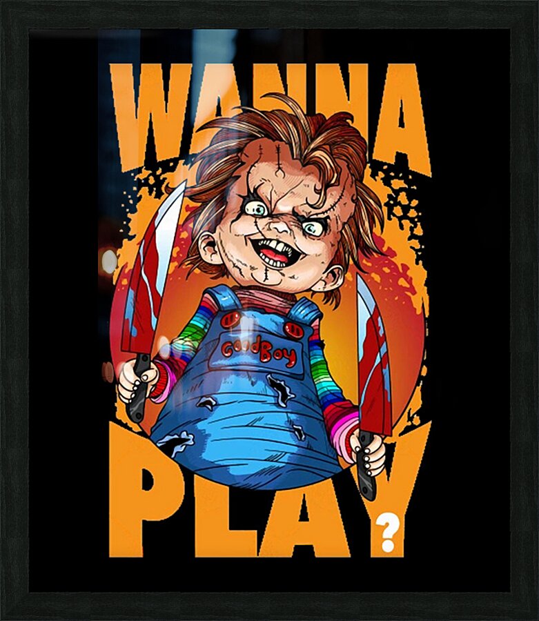 Childs Play 30 Picture Frame print