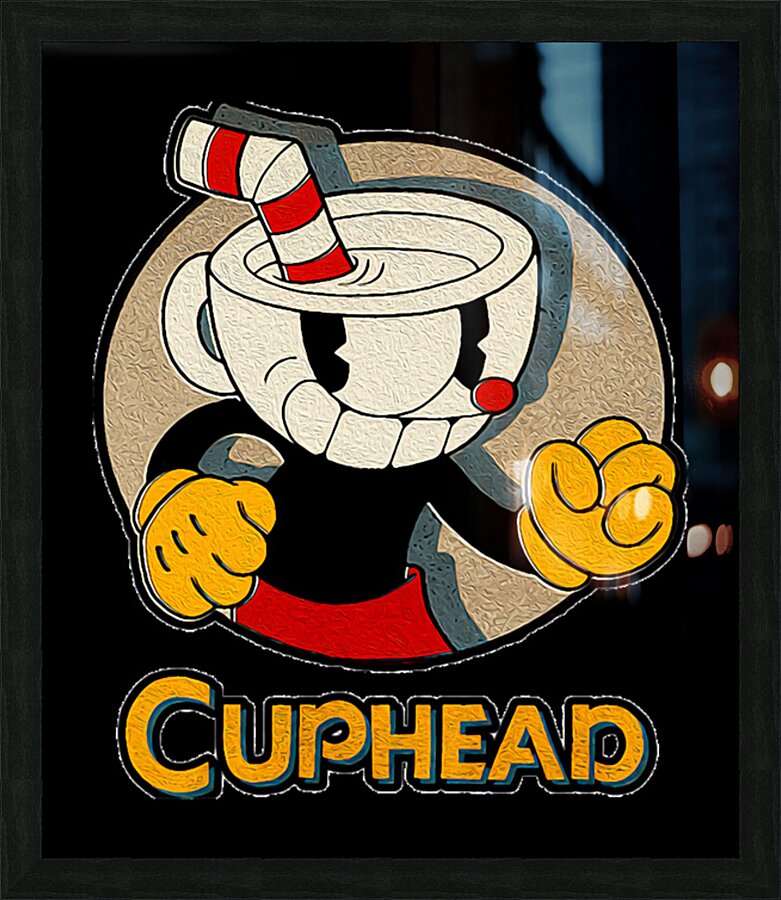 Cuphead 2 Picture Frame print