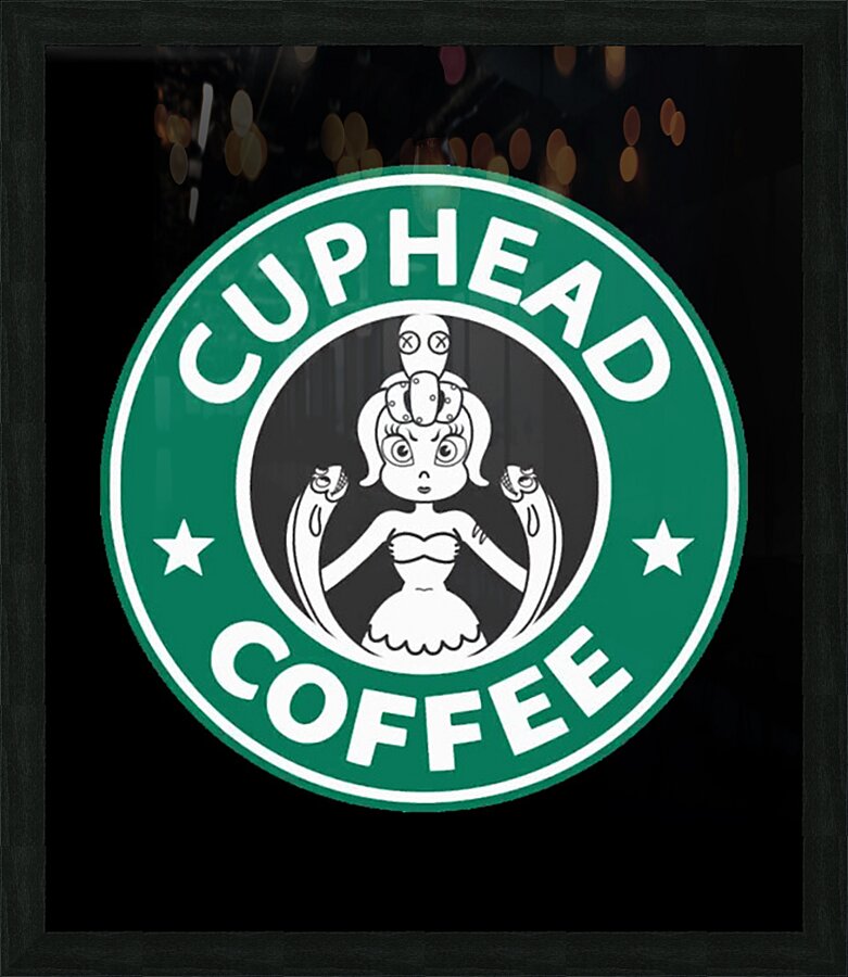 Cuphead 42 Picture Frame print