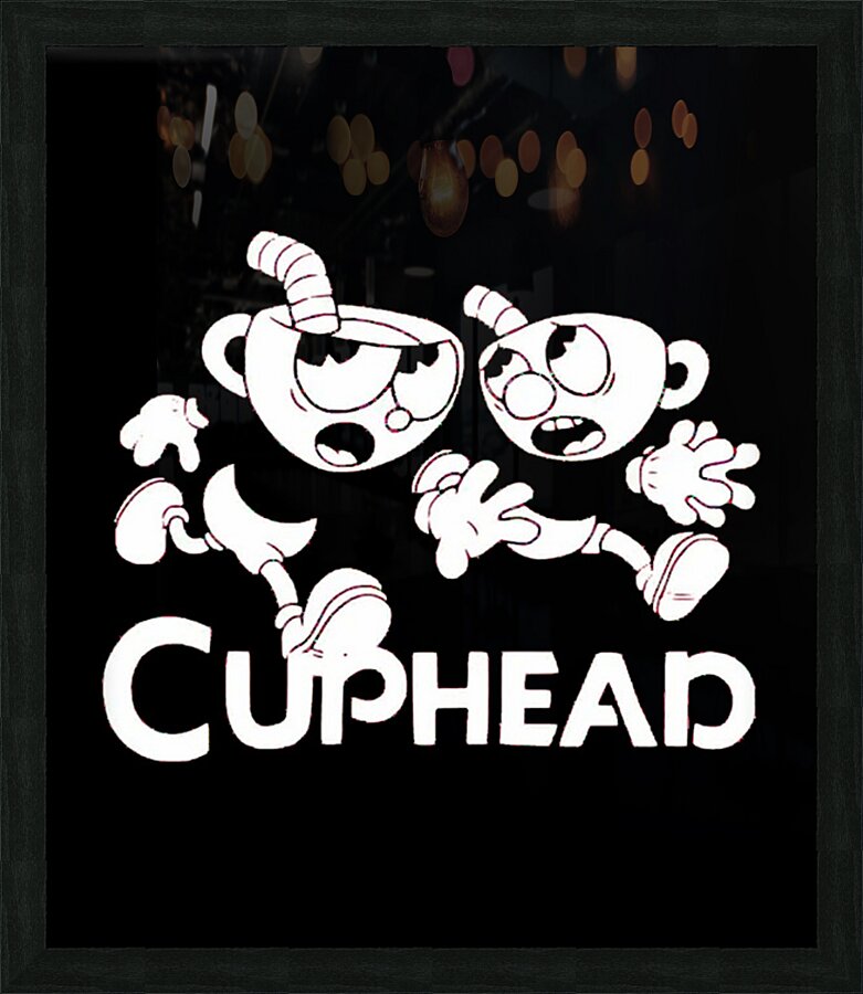 Cuphead 7 Picture Frame print