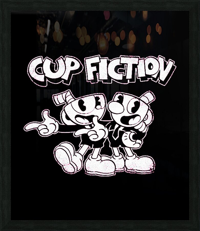 Cuphead 8 Picture Frame print
