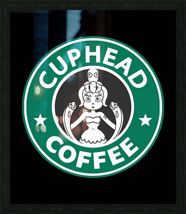 Cuphead 10 Picture Frame print