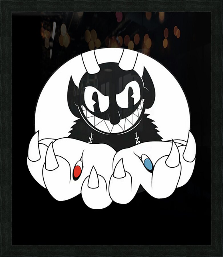 Cuphead 27 Picture Frame print