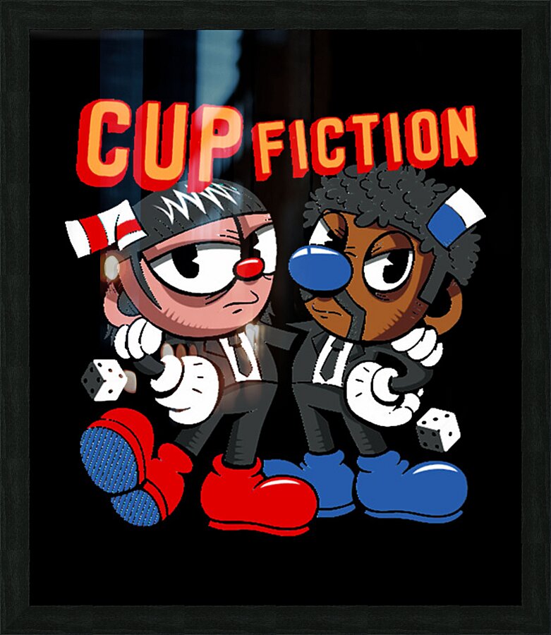 Cuphead 51 Picture Frame print