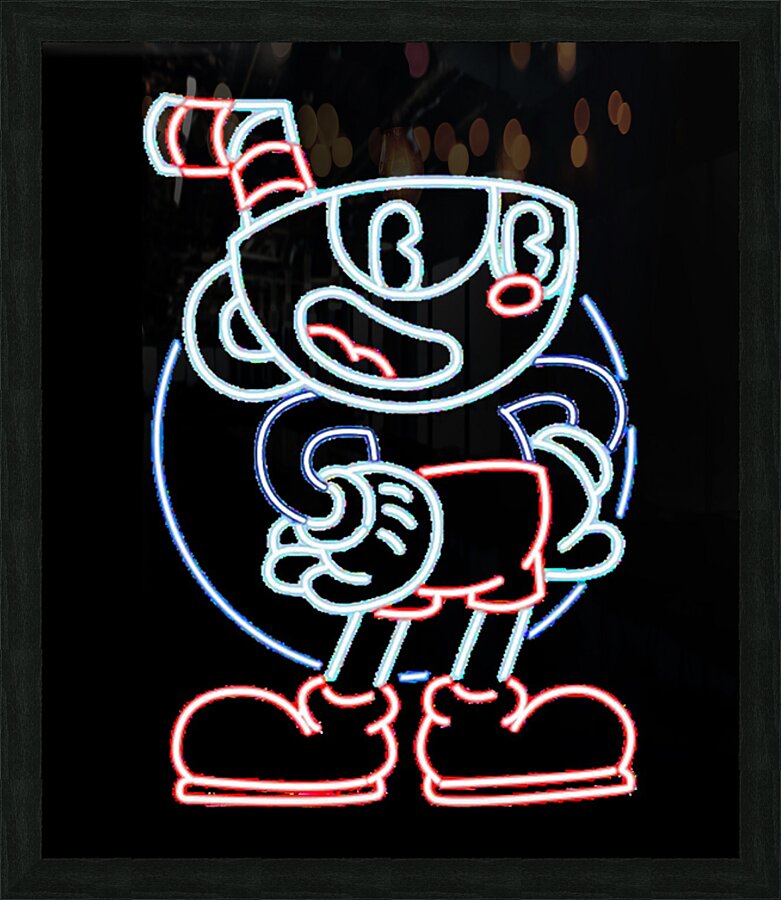Cuphead 57 Picture Frame print