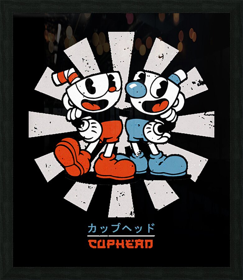 Cuphead 61 Picture Frame print