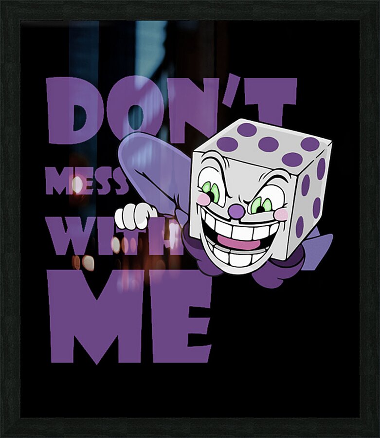 Cuphead 10 Picture Frame print