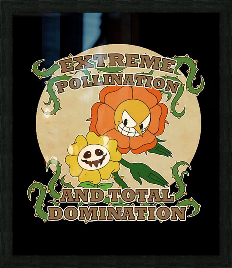 Cuphead 22 Picture Frame print