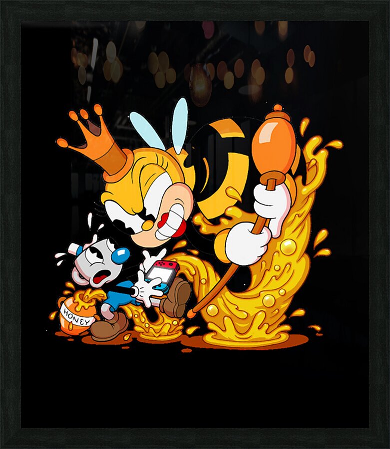 Cuphead 25 Picture Frame print