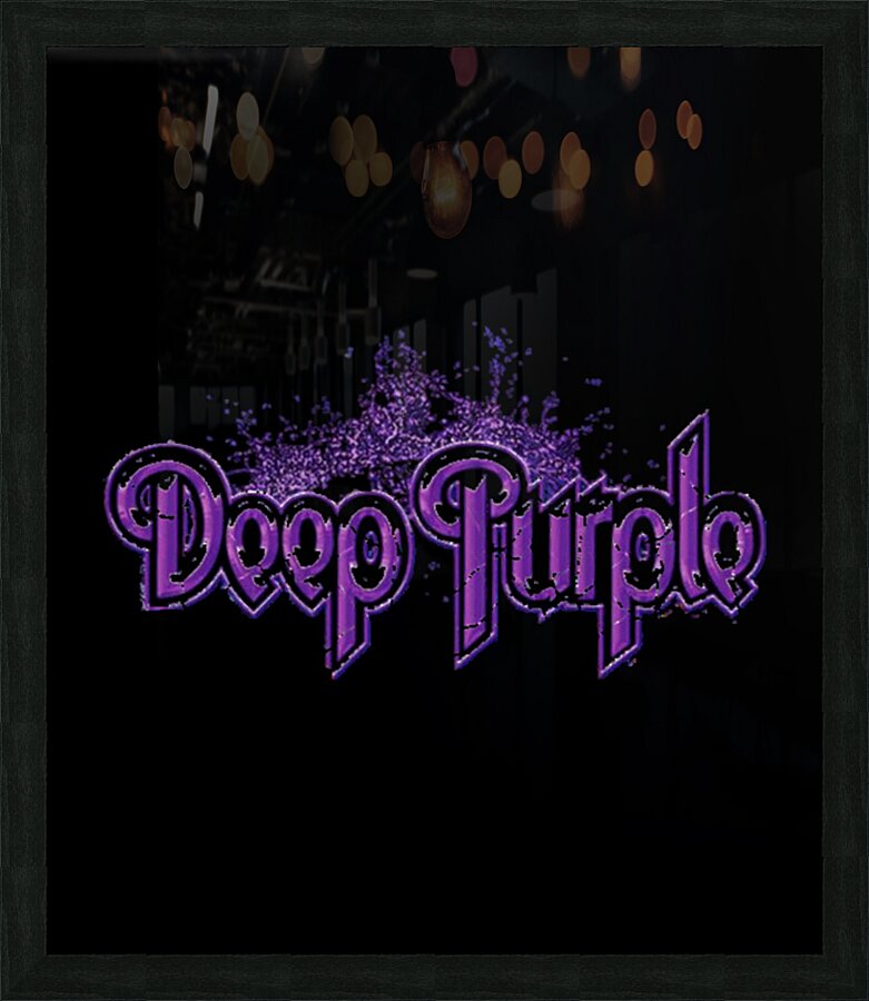 Deep Purple 1 Picture Frame print