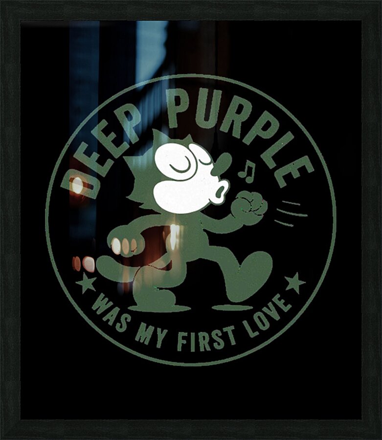 Deep Purple 5 Picture Frame print