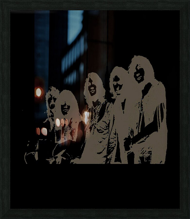 Deep Purple 19 Picture Frame print