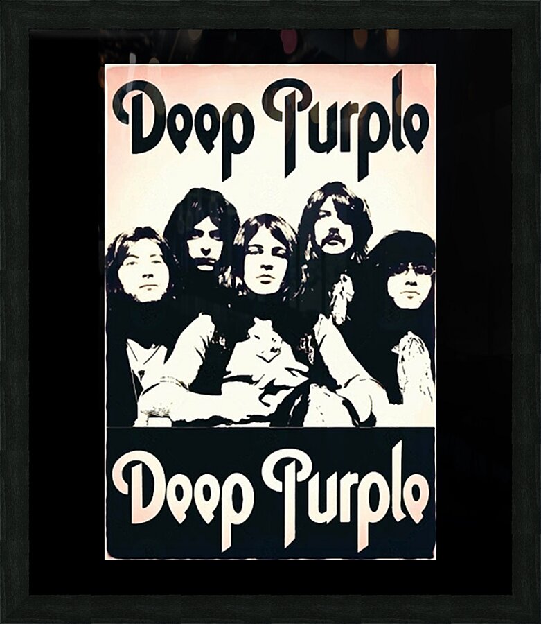 Deep Purple 21 Picture Frame print