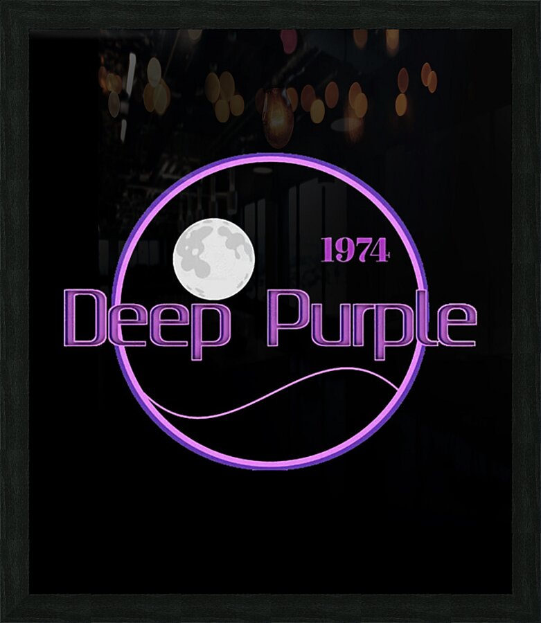 Deep Purple 22 Picture Frame print