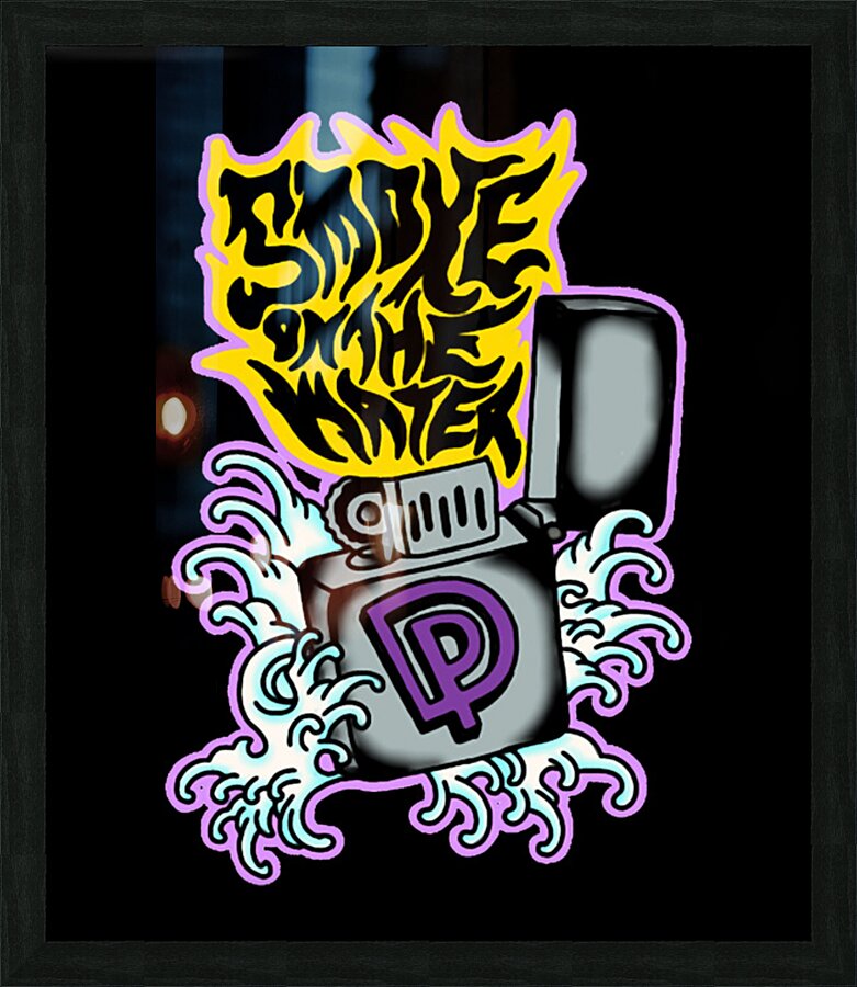 Deep Purple 23 Picture Frame print